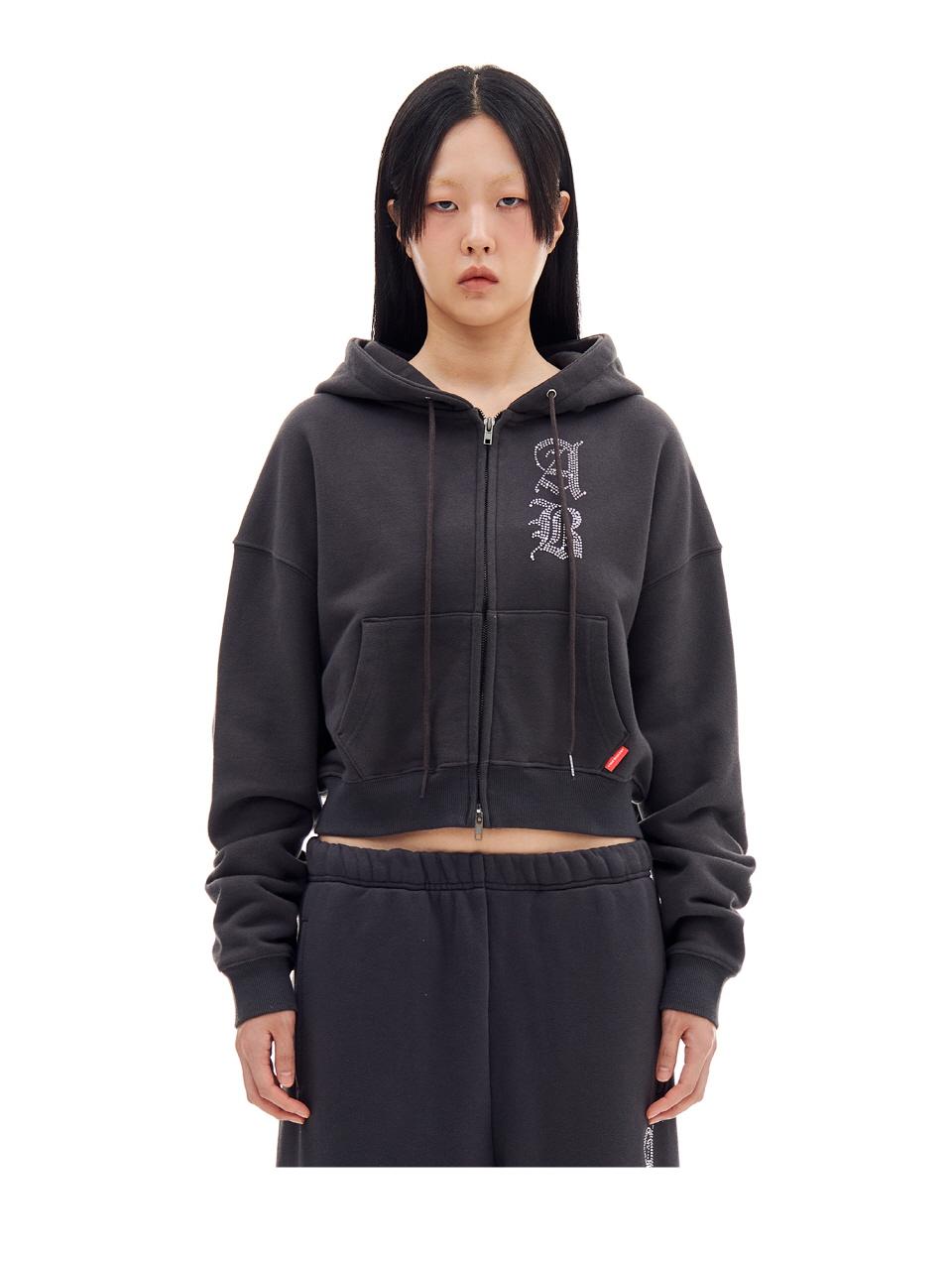 ARCHIVE BOLD 939 AB CROP HOOD ZIP-UP短版連帽外套