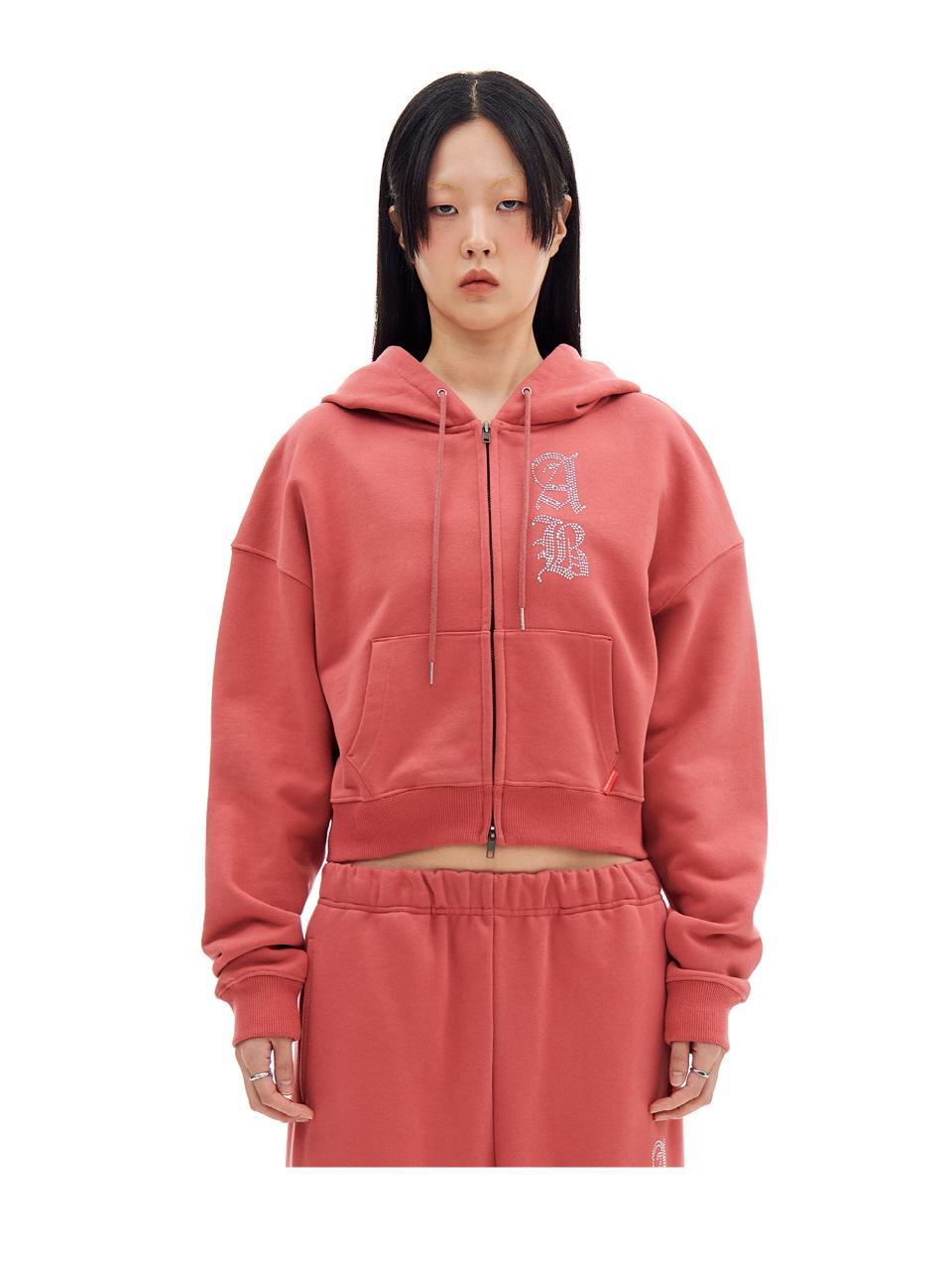 ARCHIVE BOLD 939 AB CROP HOOD ZIP-UP短版連帽外套