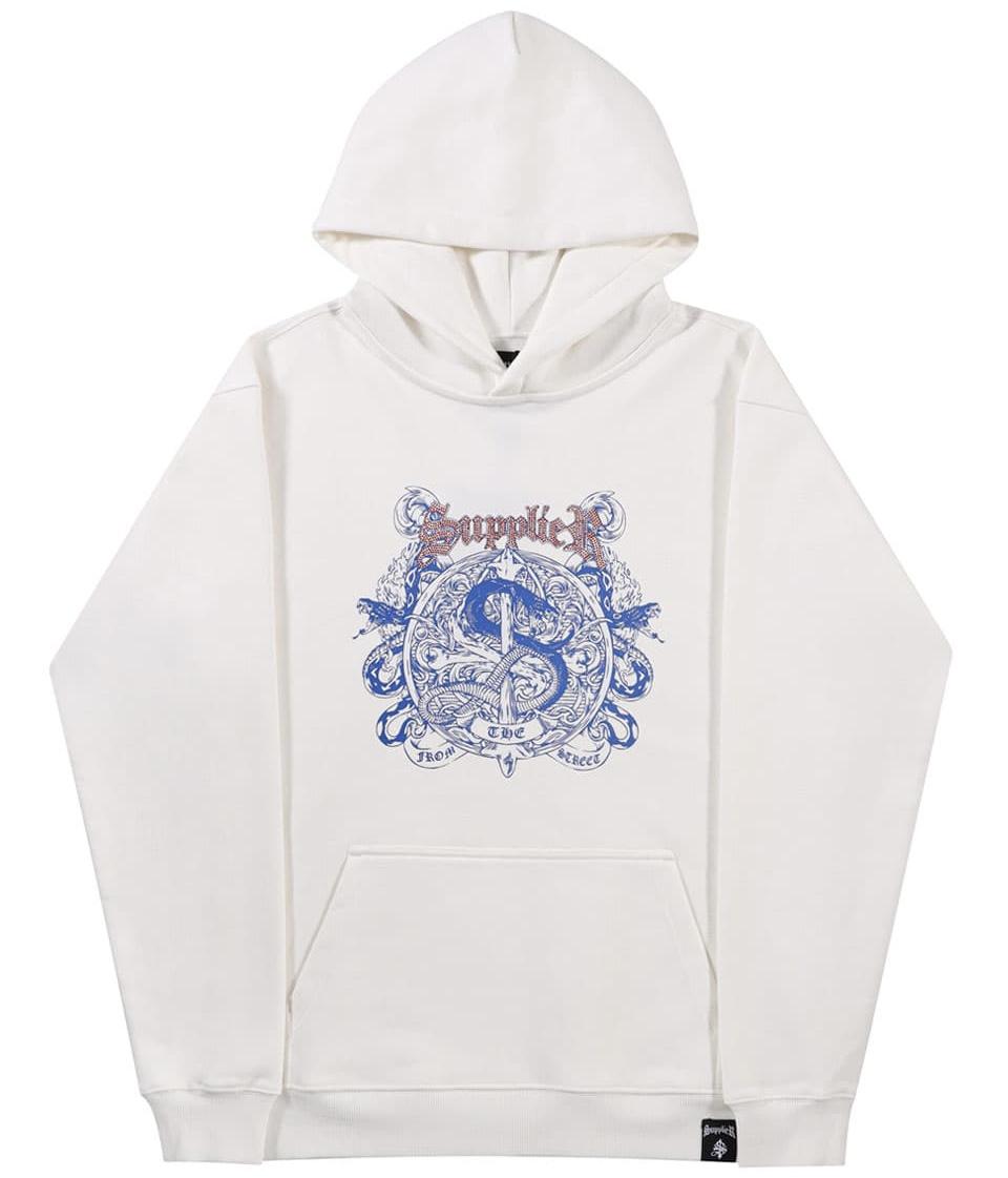 SUPPLIER Snake Emblem Hoodie蛇圖騰印花LOGO帽Tee