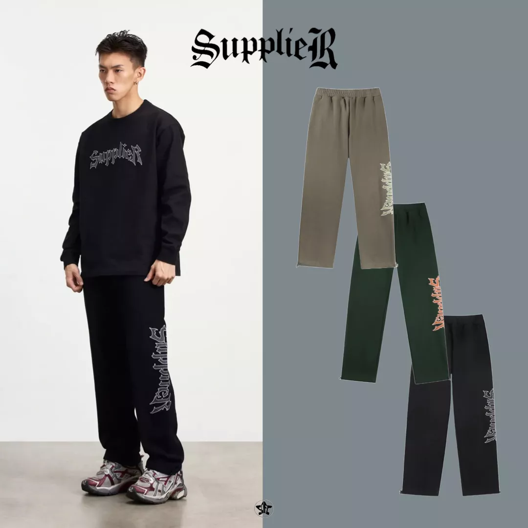 SUPPLIER Python Iron Logo Sweat Pants運動棉褲