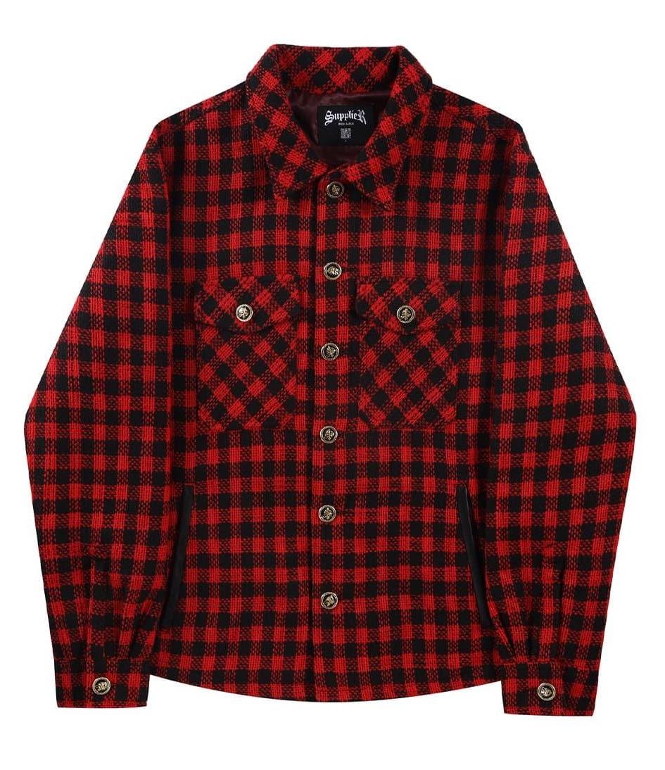 SUPPLIER Checkered Cpo Jacket 格紋襯衫