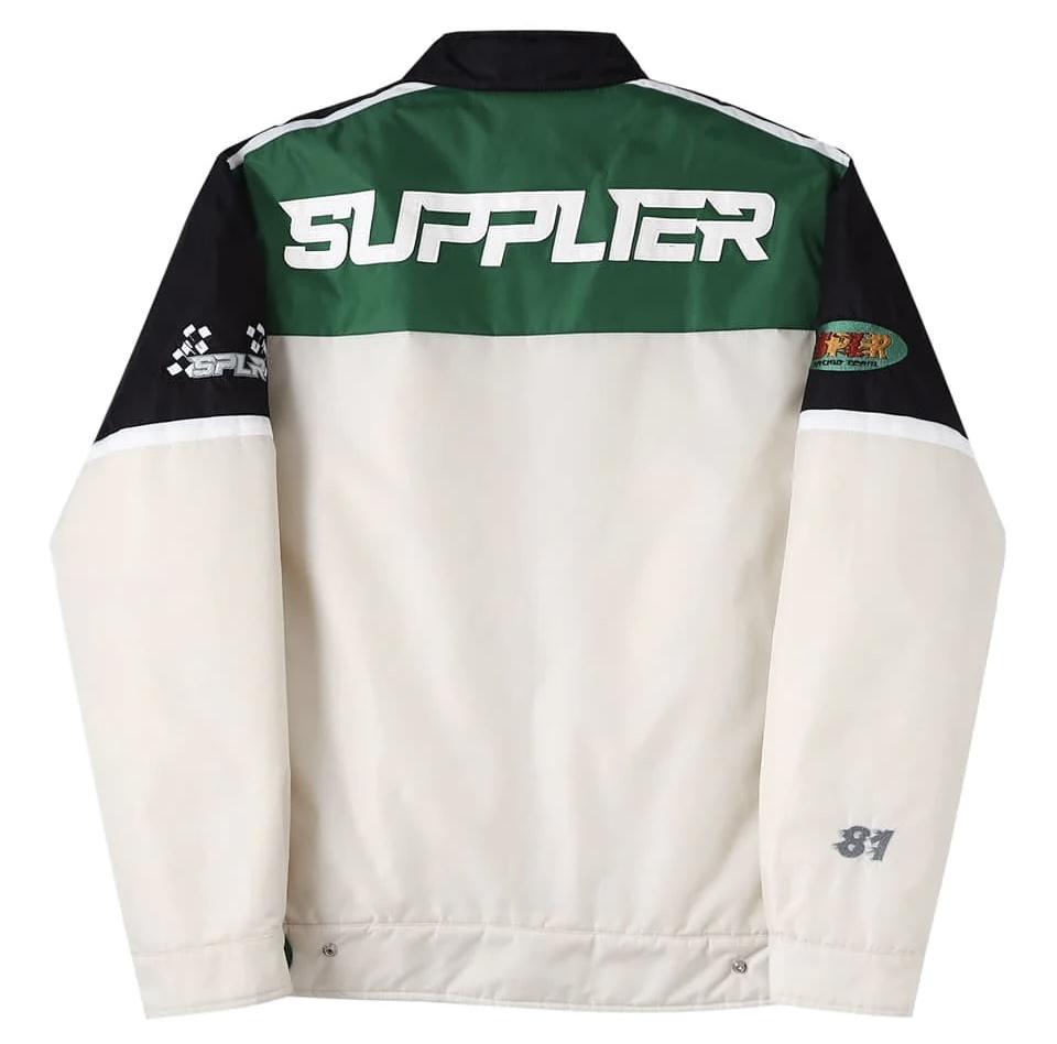 SUPPLIER Racing Jacket賽車皮革夾克