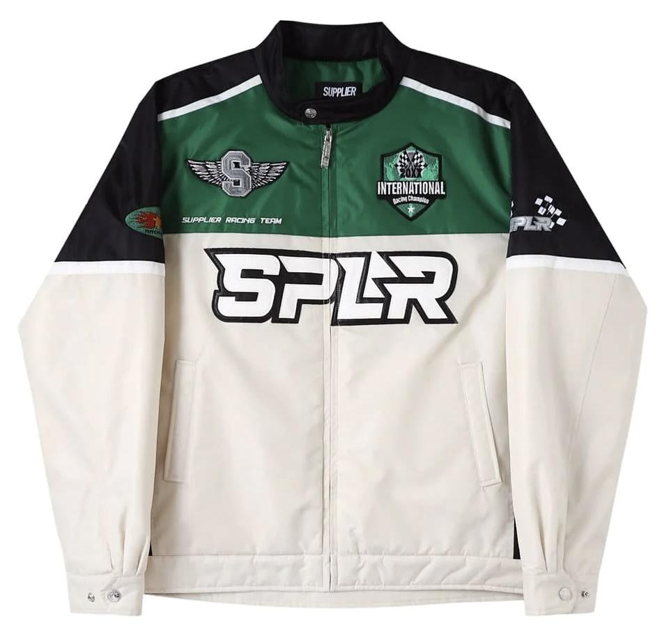 SUPPLIER Racing Jacket賽車皮革夾克