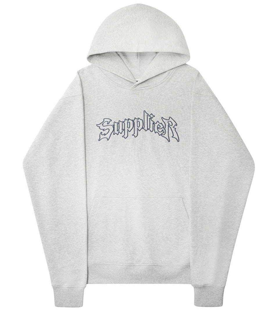 SUPPLIER Iron Logo Hoodie帽Tee