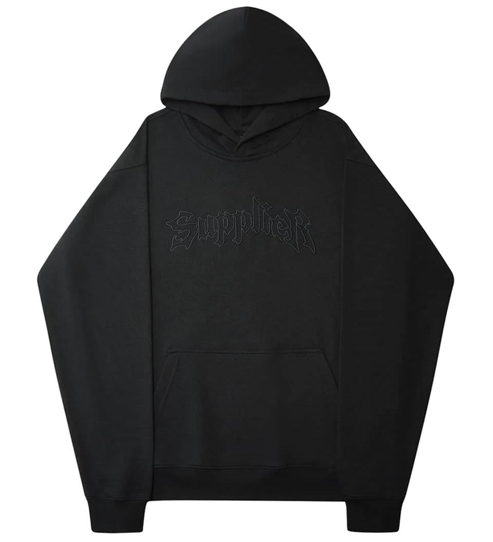 SUPPLIER Iron Logo Hoodie帽Tee