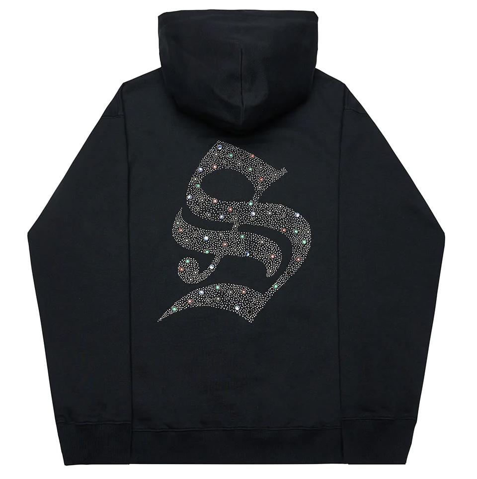 SUPPLIER Lightning Rhinestone Zip Hoodie連帽外套