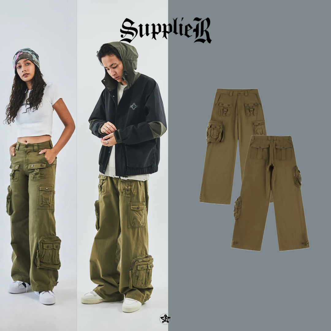 SUPPLIER Multi Pocket Cargo Pants長褲