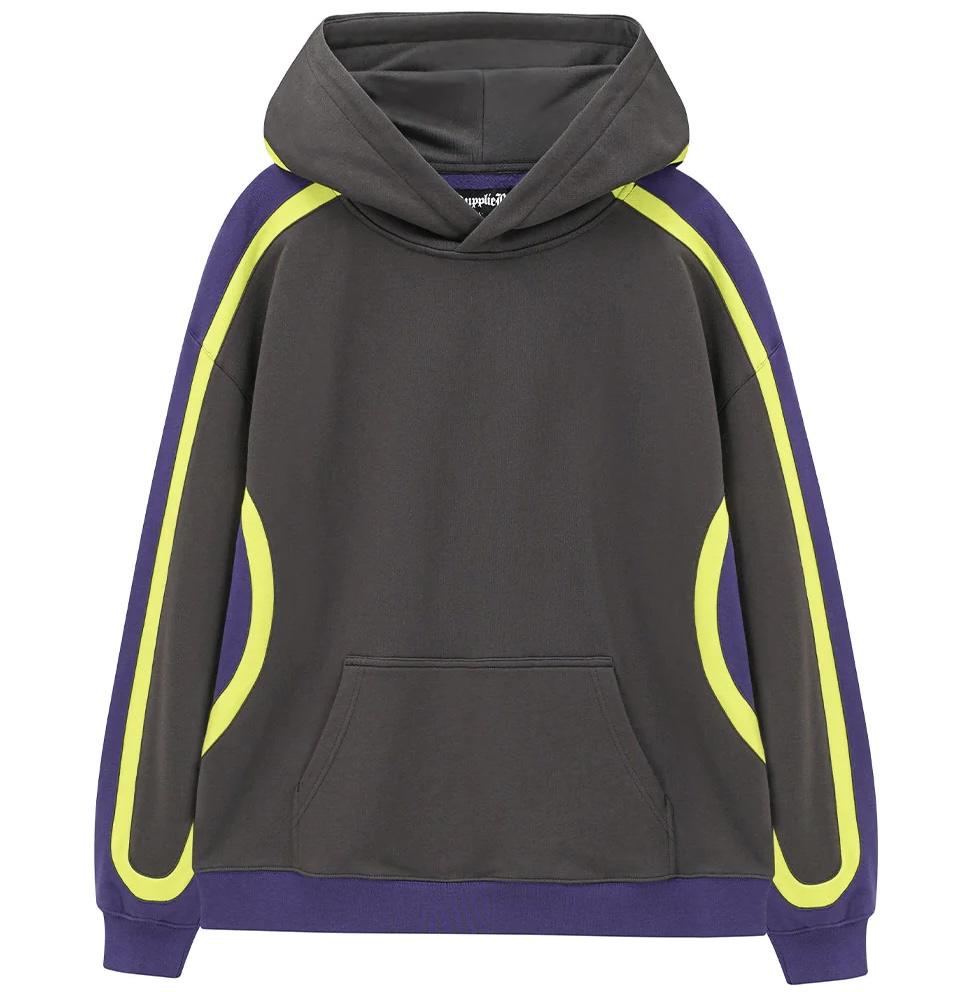 SUPPLIER Multi Paneled Hoodie帽Tee