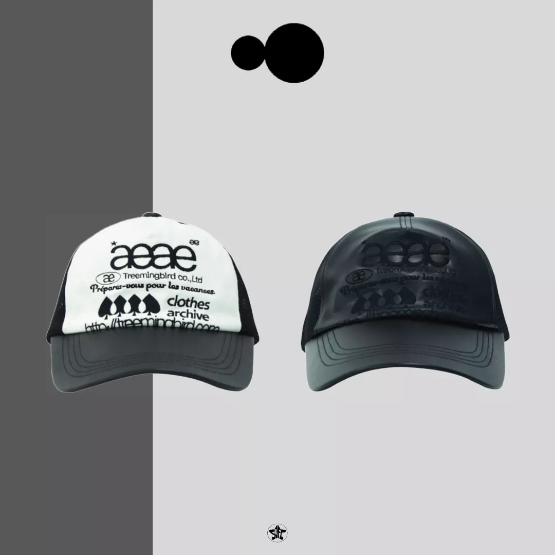 aeae x TREEMINGBIRD Web Logo Mesh Cap卡車帽