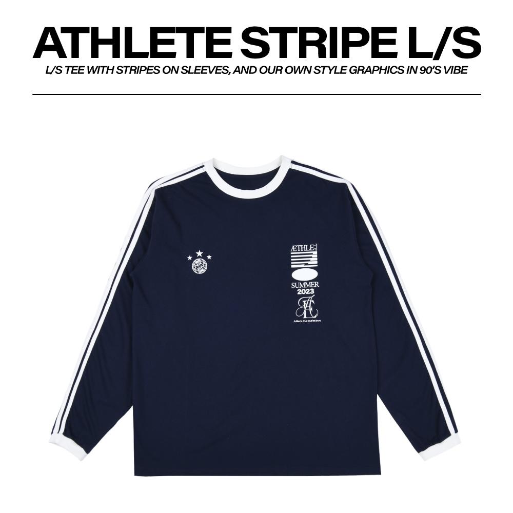 aeae ATHLETE STRIPE L/S長Tee