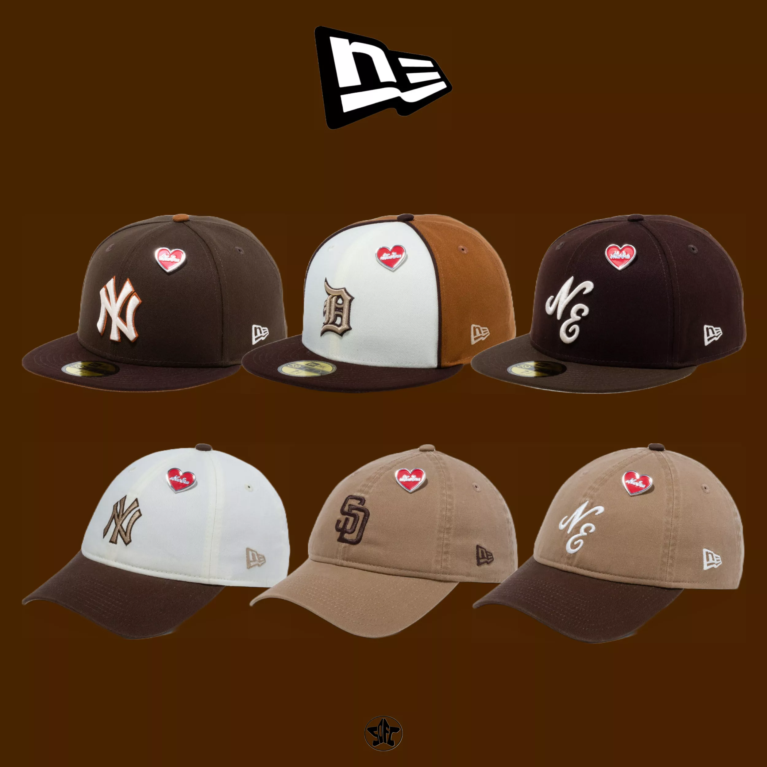 New Era St.Valentine's Day 59FIFTY/9TWENTY情人節系列帽款