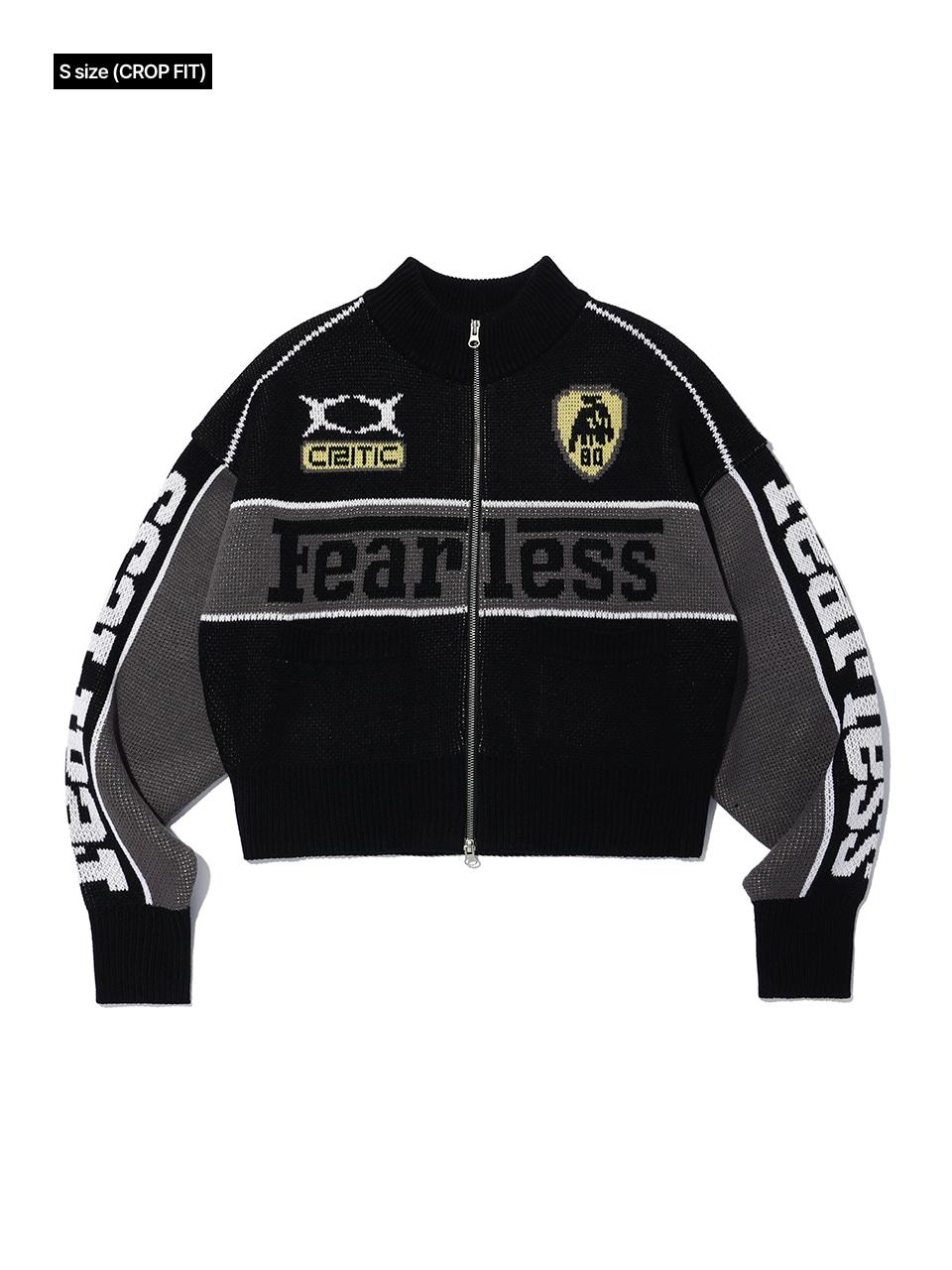 CRITIC FEARLESS RACING ZIP-UP KNIT針織外套