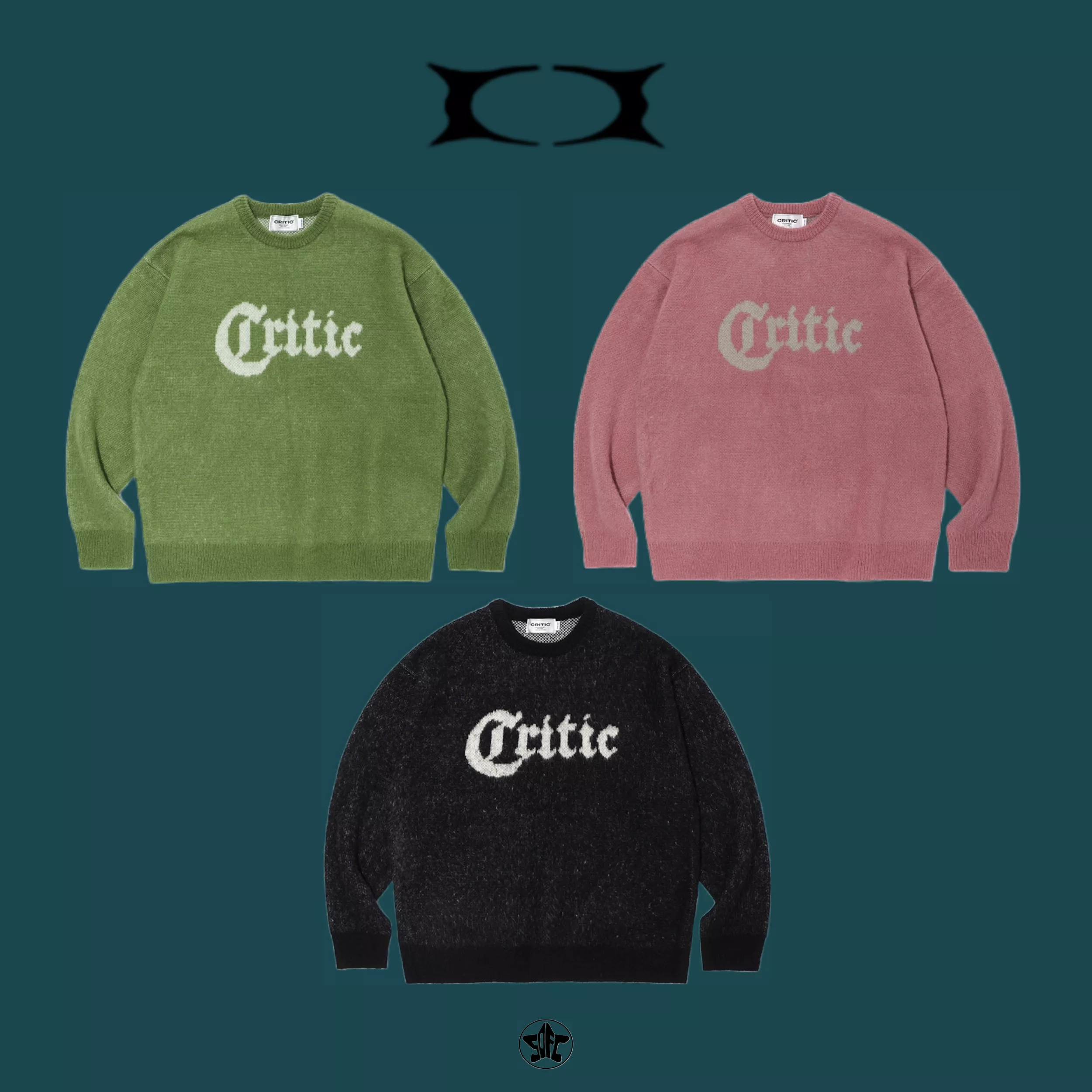 CRITIC GOTHIC HAIRY KNIT針織衫