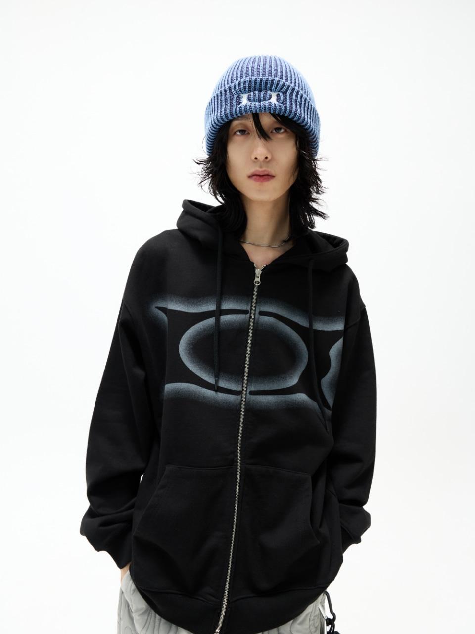 CRITIC WORMHOLE LOGO HOODIE ZIP-UP連帽外套