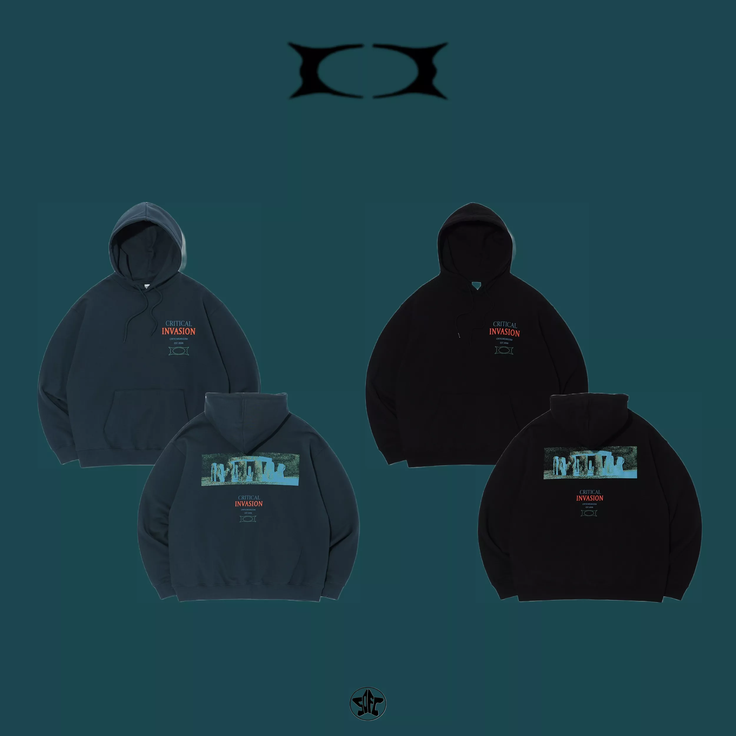 CRITIC INVASION HOODIE 帽Tee