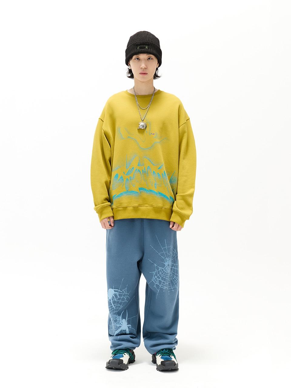 CRITIC SPIDER JOGGER SWEATPANTS運動棉褲