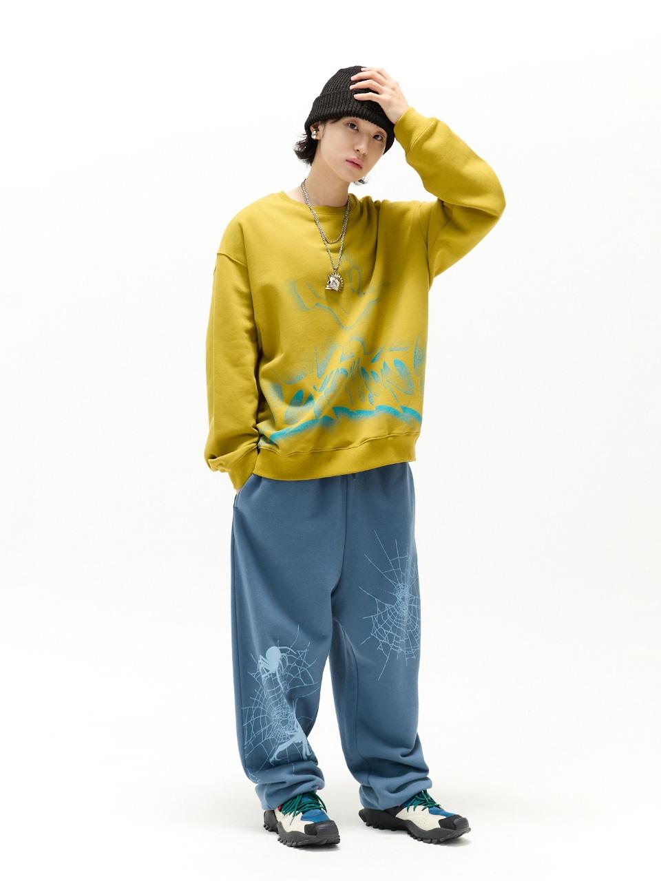 CRITIC SPIDER JOGGER SWEATPANTS運動棉褲