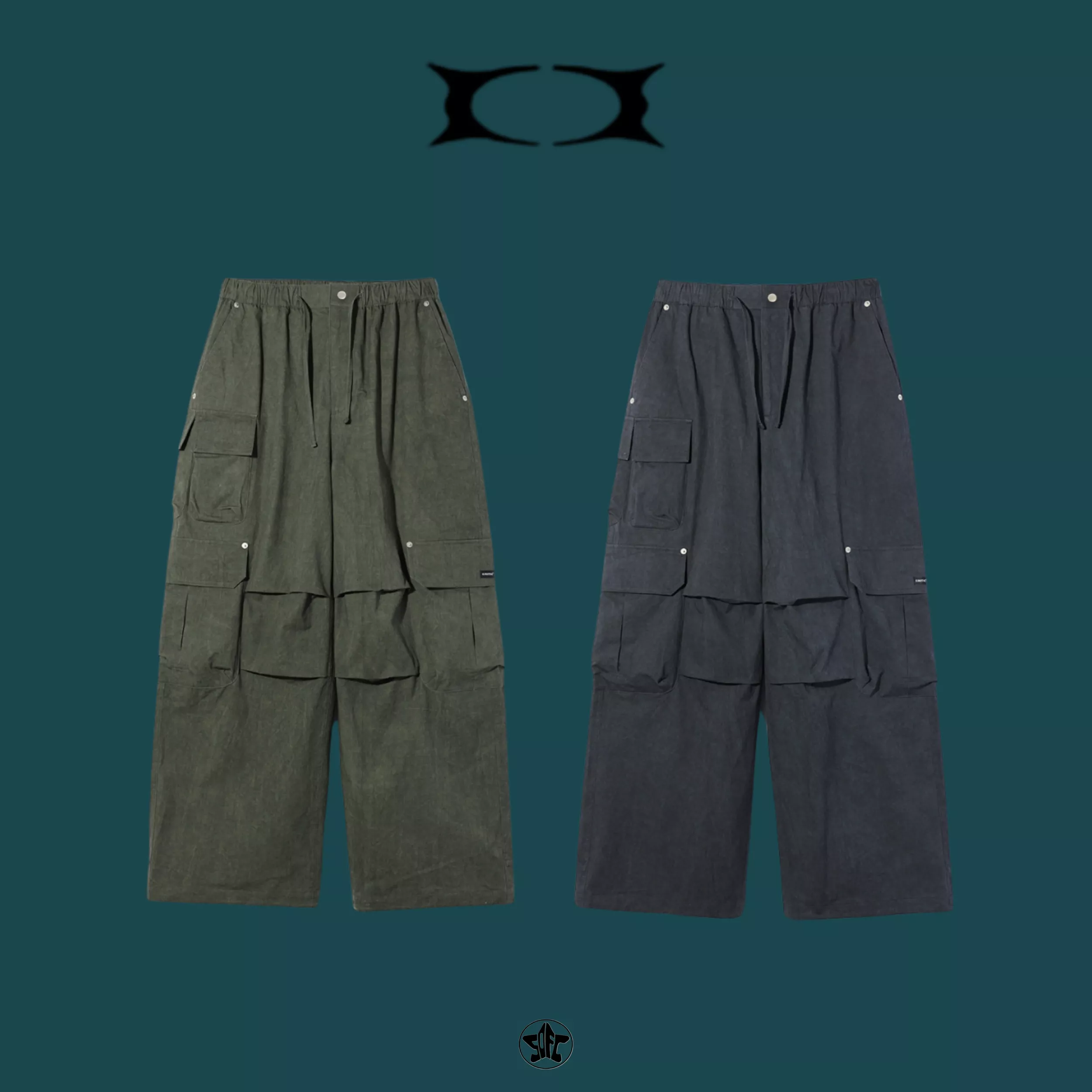 CRITIC BALLOON FIT CARGO PANTS工裝氣球褲