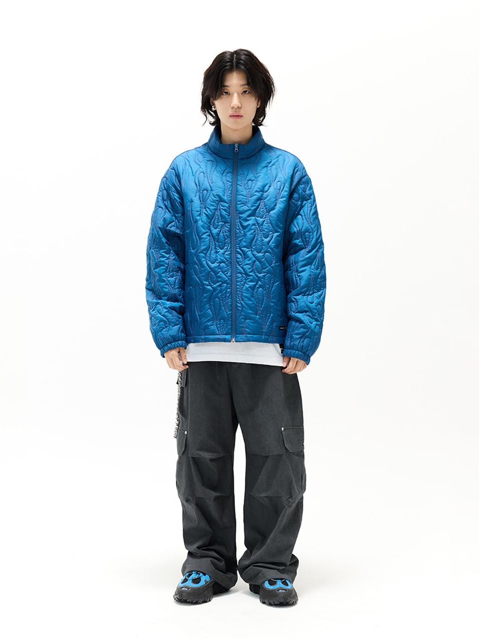 CRITIC FLAME QUILTING JUMPER外套