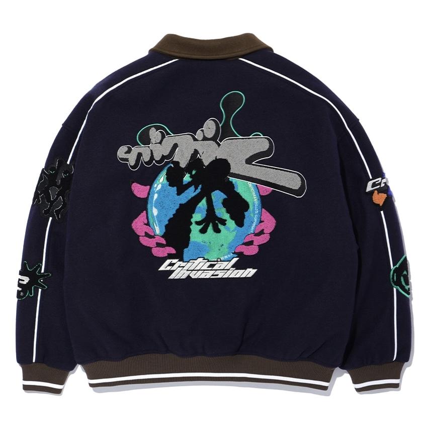 CRITIC ALIEN COACH'S VARSITY JACKET棒球外套