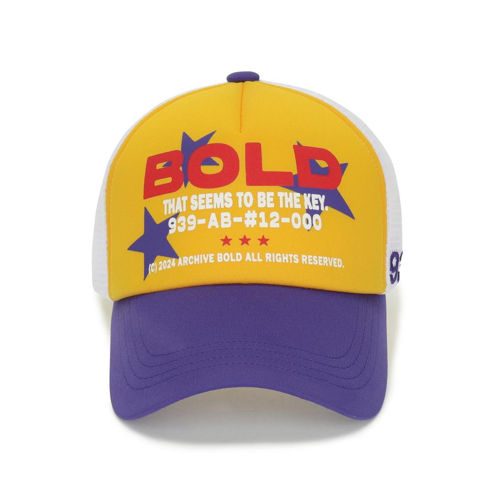 ARCHIVE BOLD 939 BOLD TRUCKER MESH CAP老帽