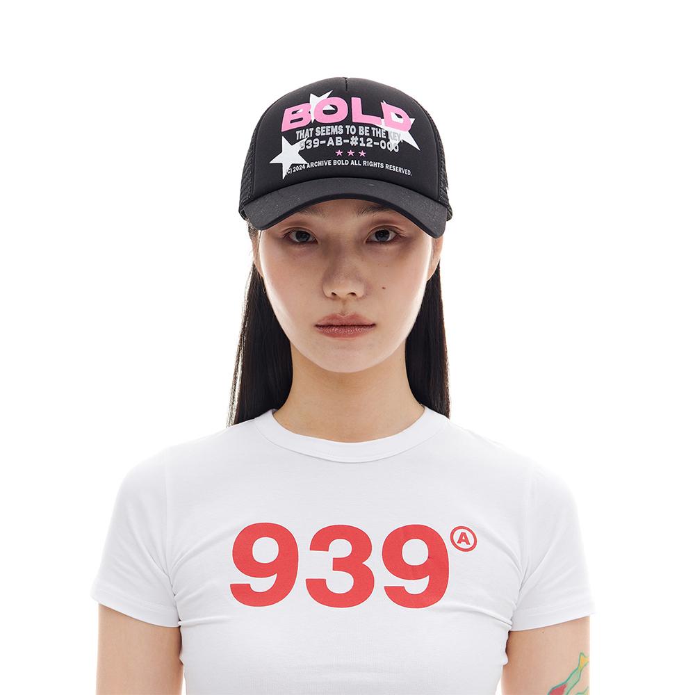 ARCHIVE BOLD 939 BOLD TRUCKER MESH CAP老帽