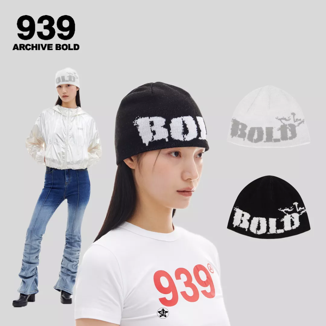 ARCHIVE BOLD 939 BOLD UNCUFFED BEANIE毛帽