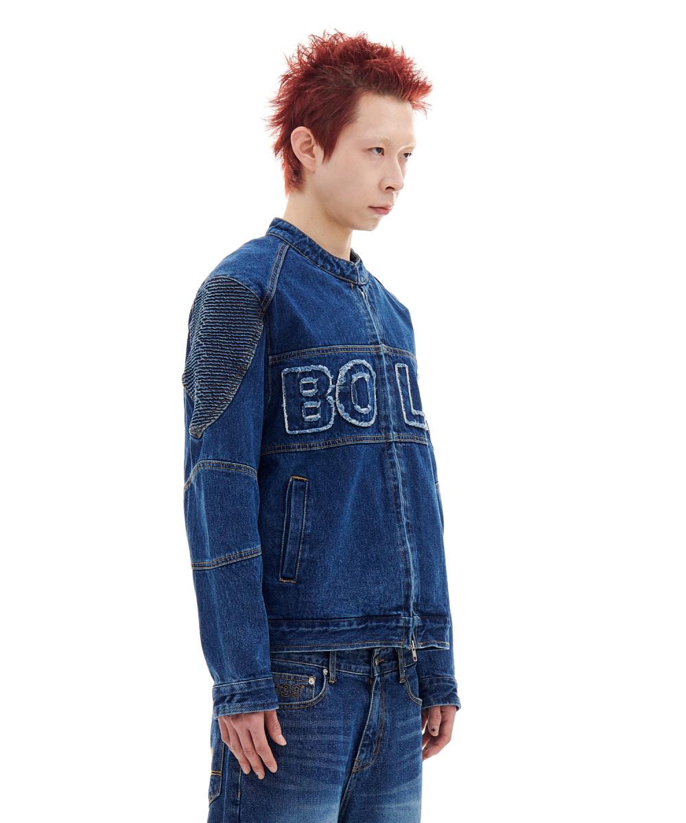 ARCHIVE BOLD 939 BIKER DENIM ZIP JACKET牛仔夾克