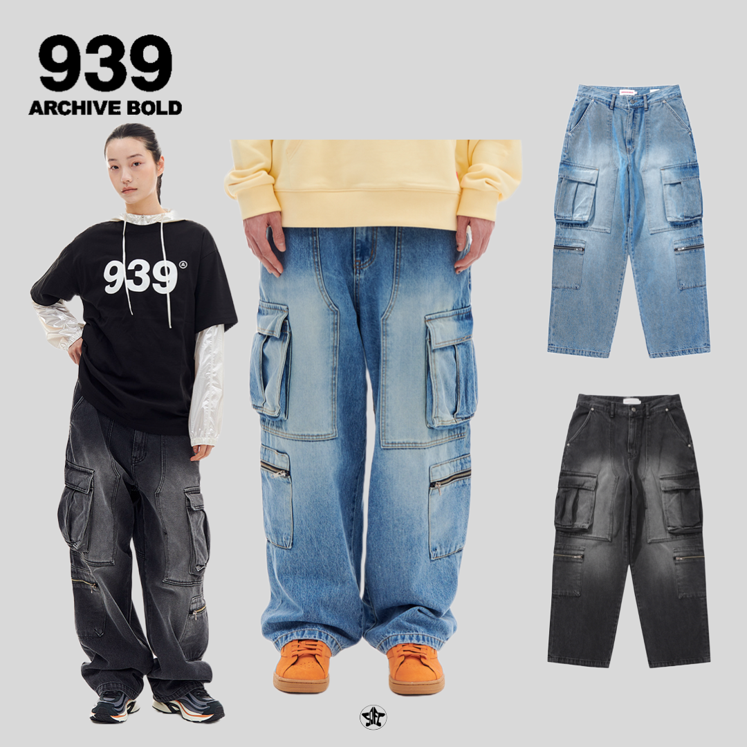 ARCHIVE BOLD 939 MULTI POCKET DENIM PANTS工裝牛仔褲