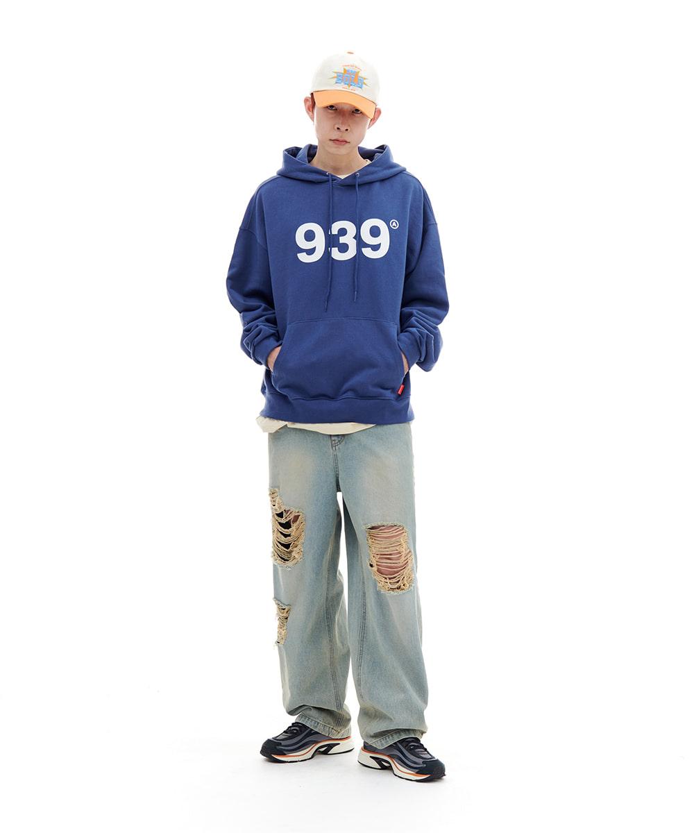 ARCHIVE BOLD 939 DESTROYED DENIM PANTS抽鬚水洗牛仔褲