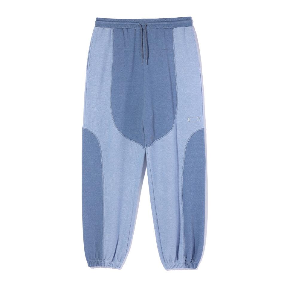 CRITIC INCISION PIGMENT JOGGER SWEATPANTS運動棉褲