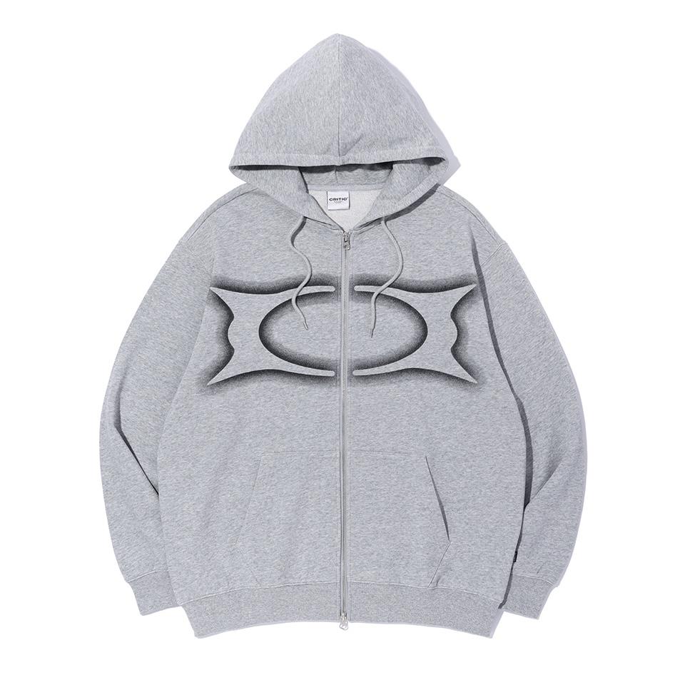 CRITIC WORMHOLE LOGO HOODIE ZIP-UP連帽外套