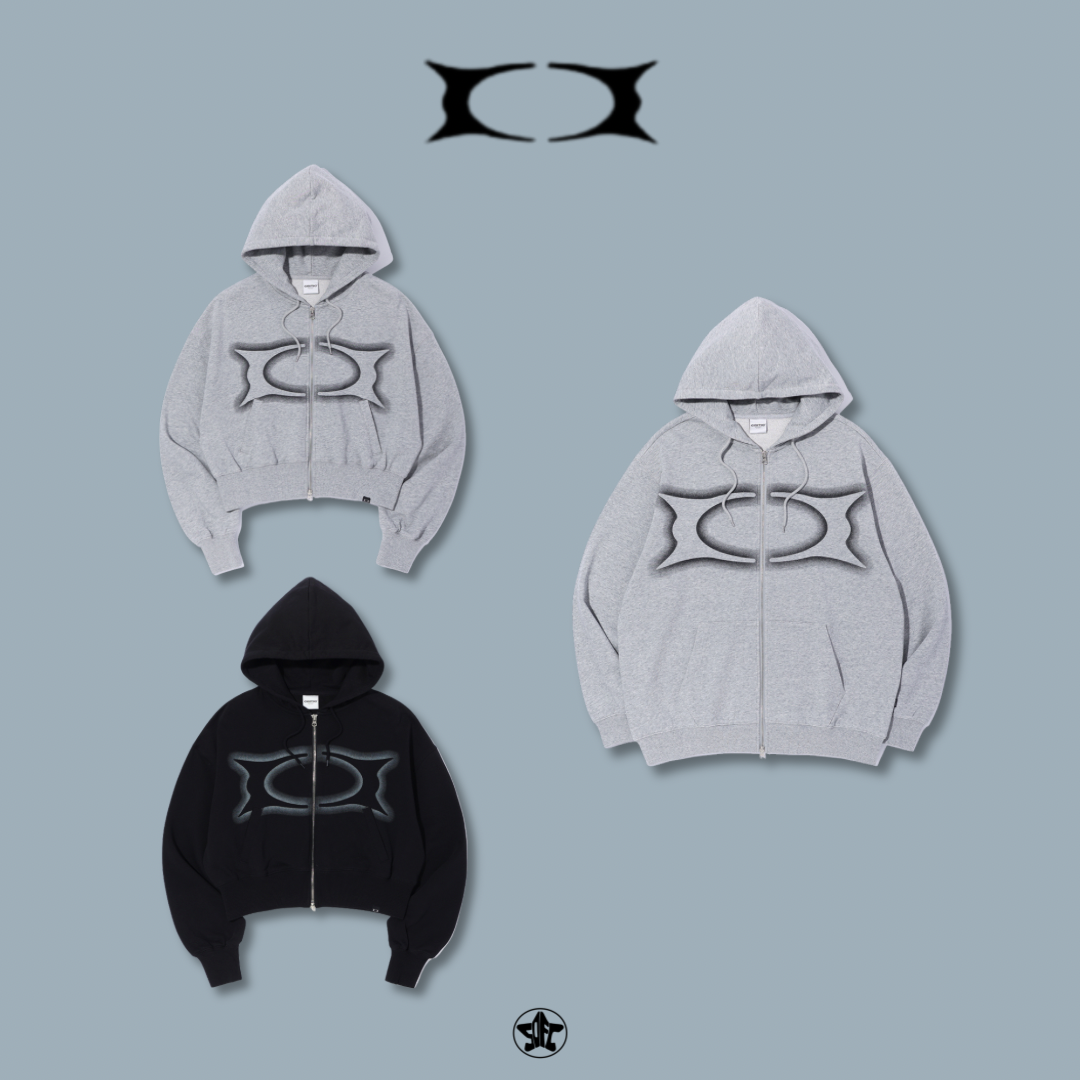 CRITIC WORMHOLE LOGO HOODIE ZIP-UP連帽外套