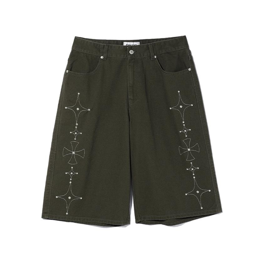 CRITIC GOTHIC TWILL BERMUDA PANTS歌德斜式七分褲