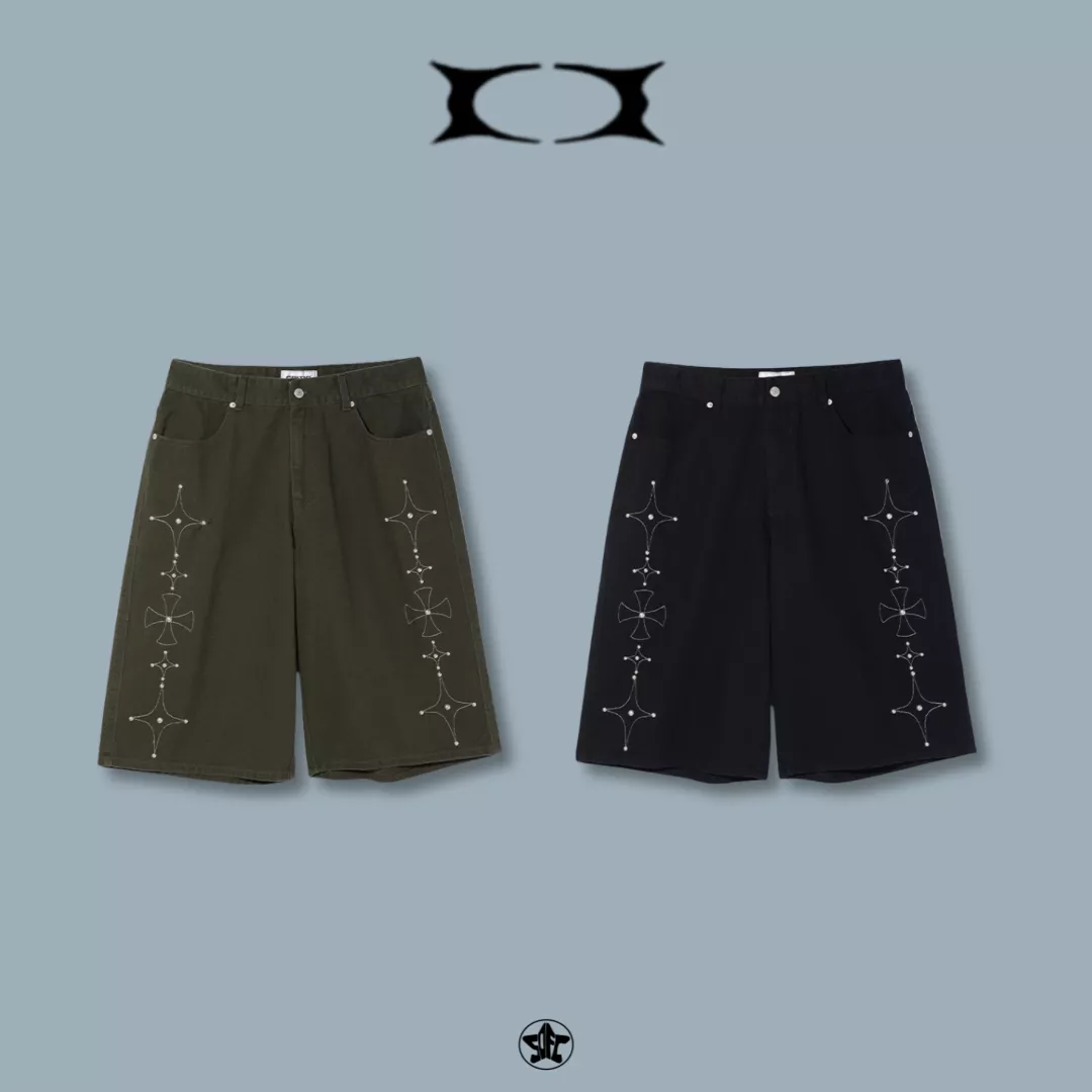 CRITIC GOTHIC TWILL BERMUDA PANTS歌德斜式七分褲