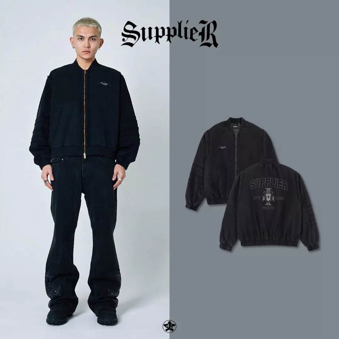 SUPPLIER Switching Detail Bomber Jacket外套