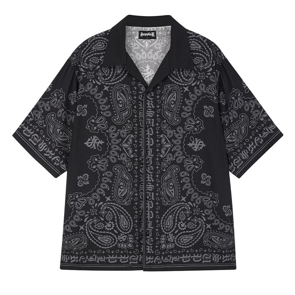 SUPPLIER Bandana Open Collar Shirt襯衫