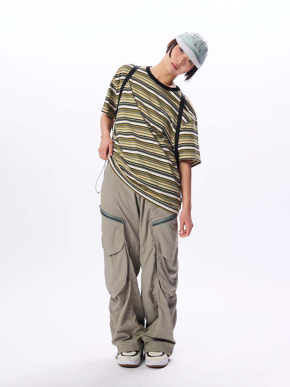 CRITIC WORMHOLE LOGO STRIPE 短Tee