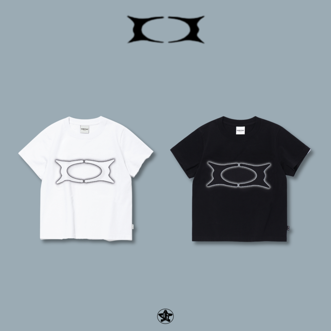 CRITIC WORMHOLE LOGO CROP FIT短版上衣