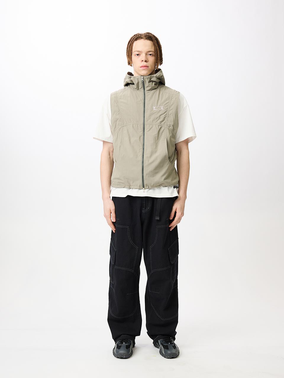 CRITIC x BEBE HALF DOUBLE KNEE POCKET COTTON PANTS長褲