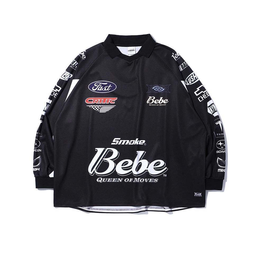 CRITIC x BEBE RACING JERSEY長Tee