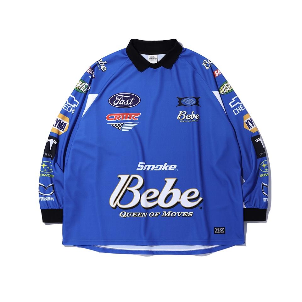 CRITIC x BEBE RACING JERSEY長Tee