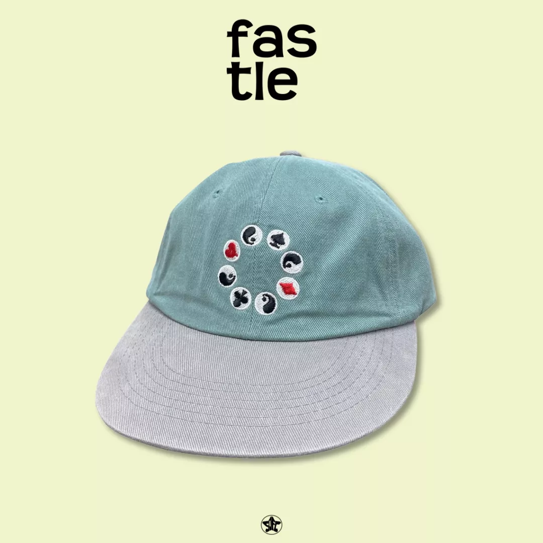 FASTLE Poker Washed Cap