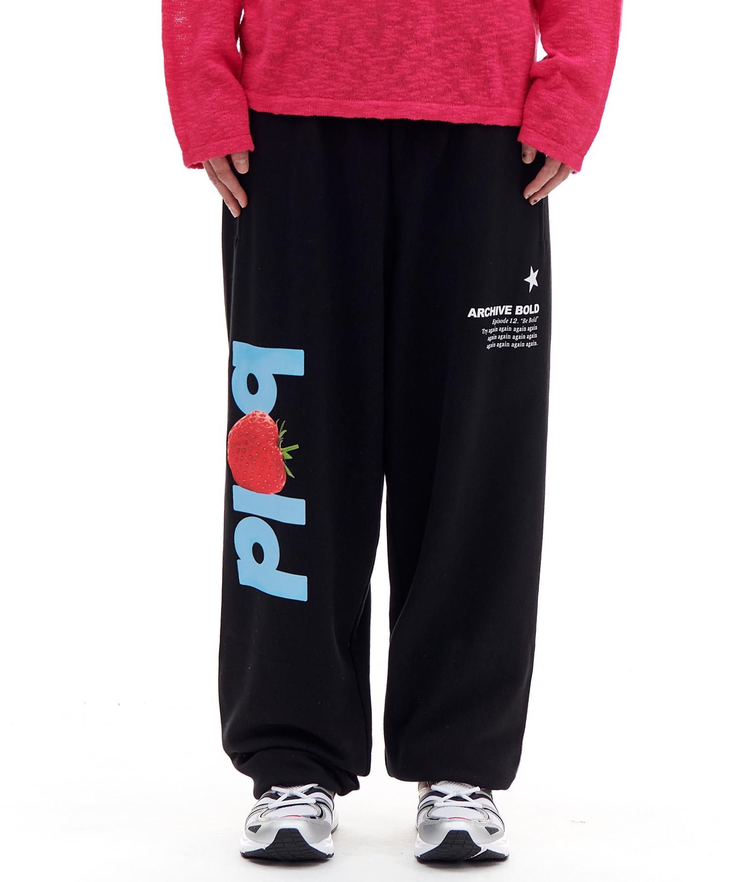 ARCHIVE BOLD 939 BOLD STRAWBERRY SWEAT PANTS