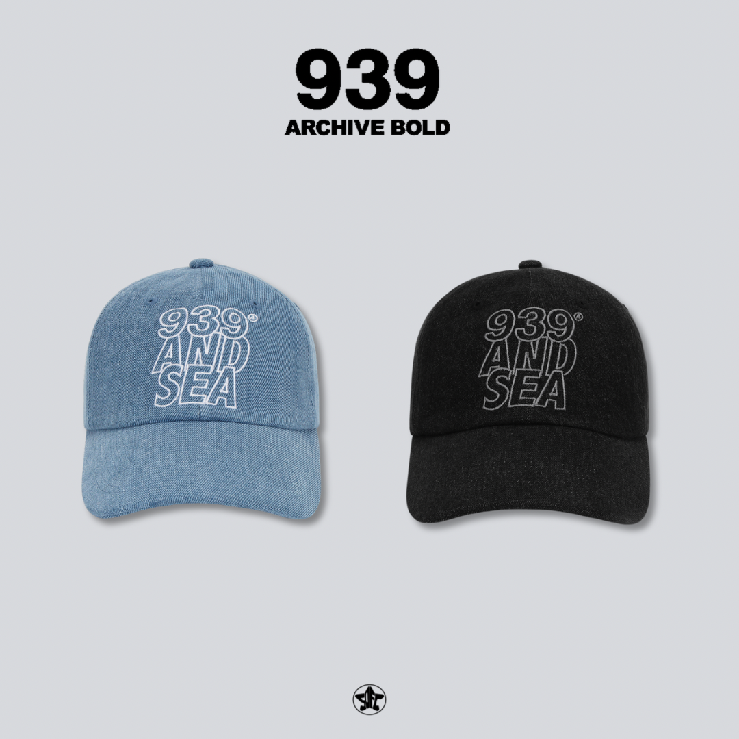 ARCHIVE BOLD 939 AB X WIND AND SEA DENIM CAP