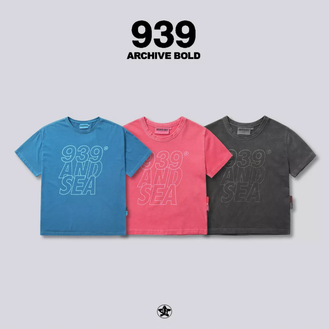 ARCHIVE BOLD 939 AB X WIND AND SEA 短Tee