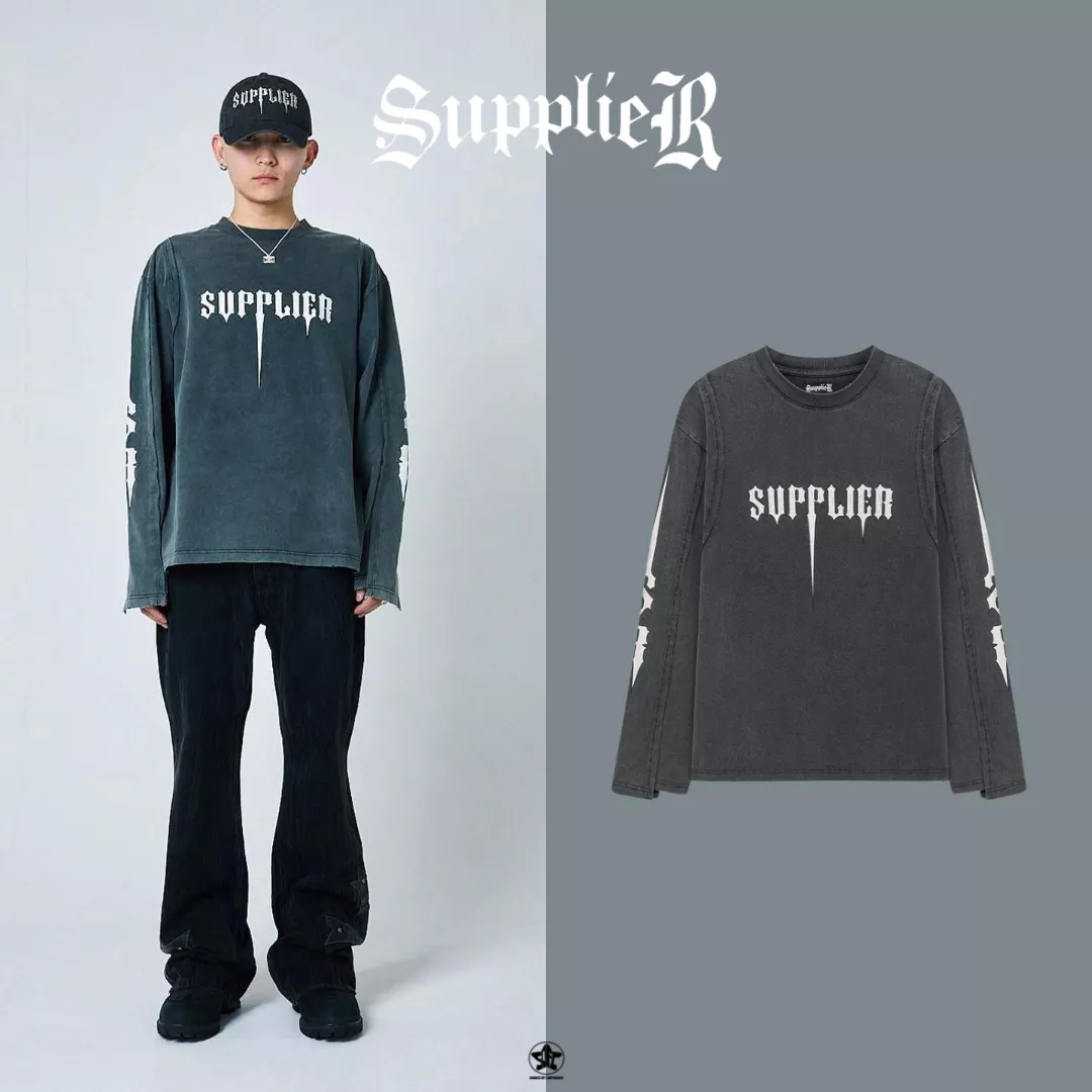 SUPPLIER Layering Long Sleeve 長Tee