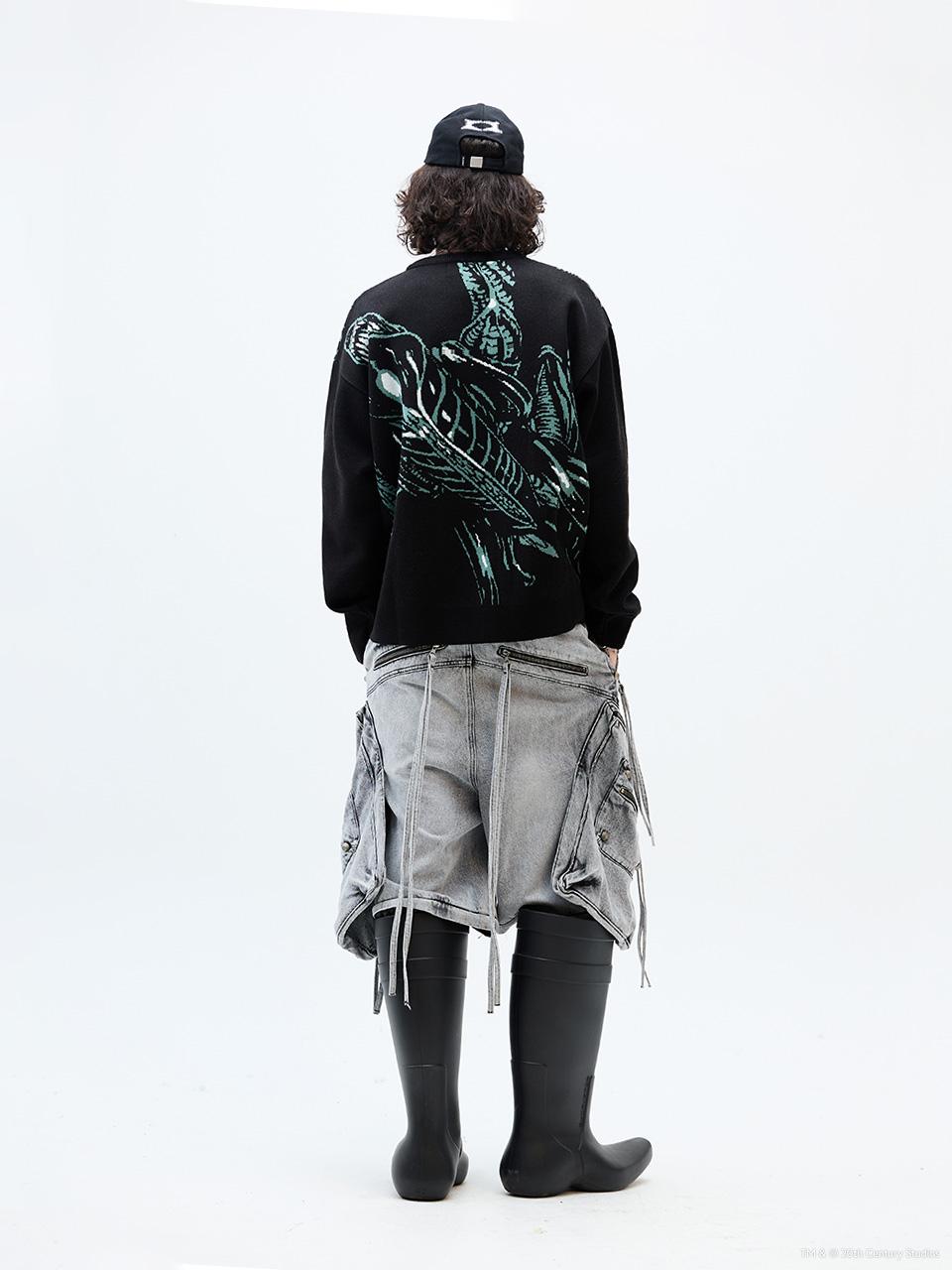 CRITIC X ALIEN WALK JACQUARD KNIT針織毛衣