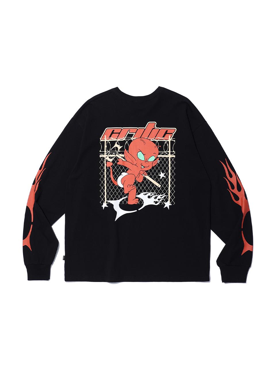 CRITIC DEVILMAN LONG SLEEVE T-SHIRT