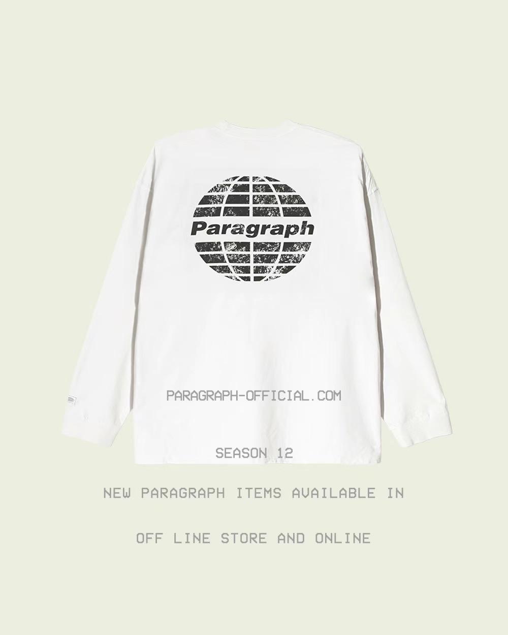 PARAGRAPH CIRCLE LOGO DYING L/S